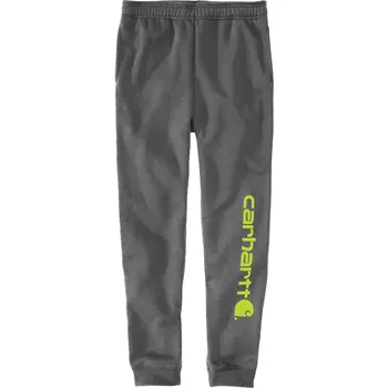 Carhartt Midweight Tapered Graphic Sweatpants, Carbon Heather