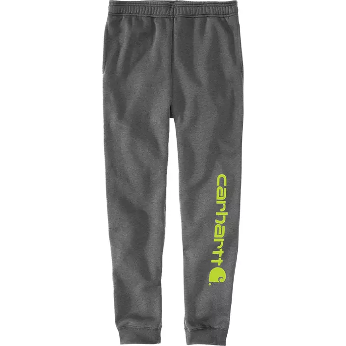 Carhartt Midweight Tapered Graphic Sweatpants, Carbon Heather, large image number 0