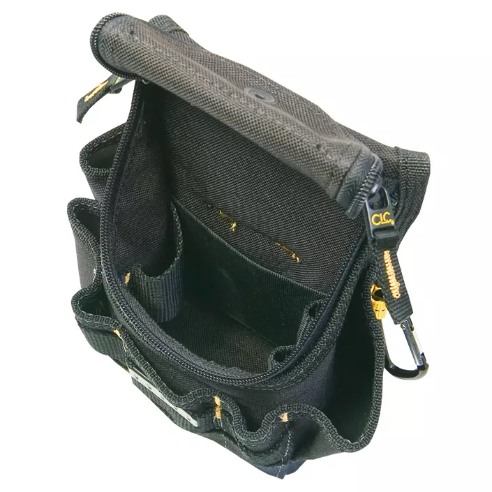 CLC Work Gear 1523 small universal tool pocket, Black, Black, large image number 3