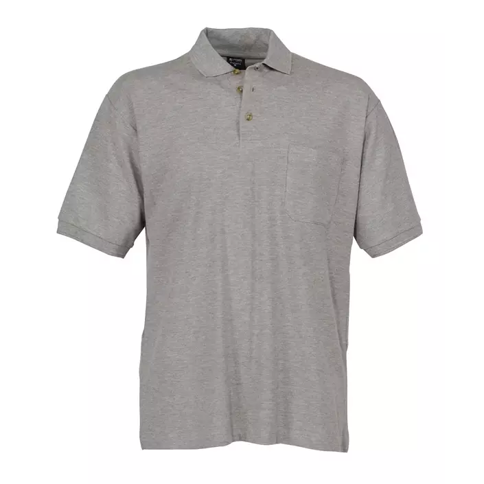 Jyden Workwear polo T-skjorte, Grey melange, large image number 0