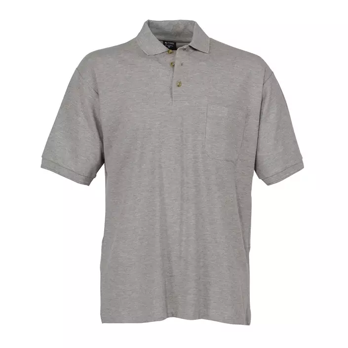 Jyden Workwear Poloshirt, Grey melange, large image number 0