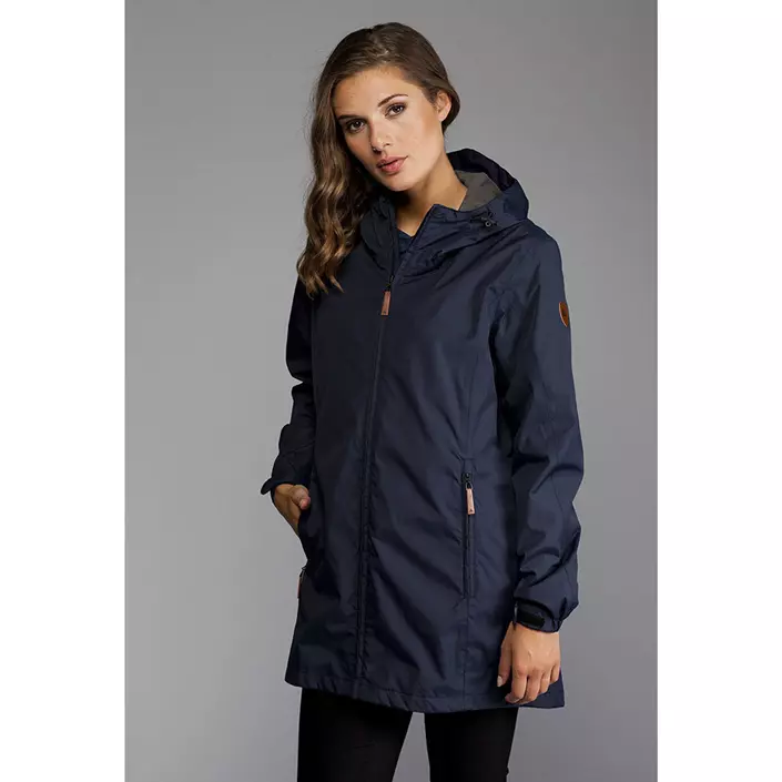 Pitch Stone Damen Shelljacke, Navy, large image number 2