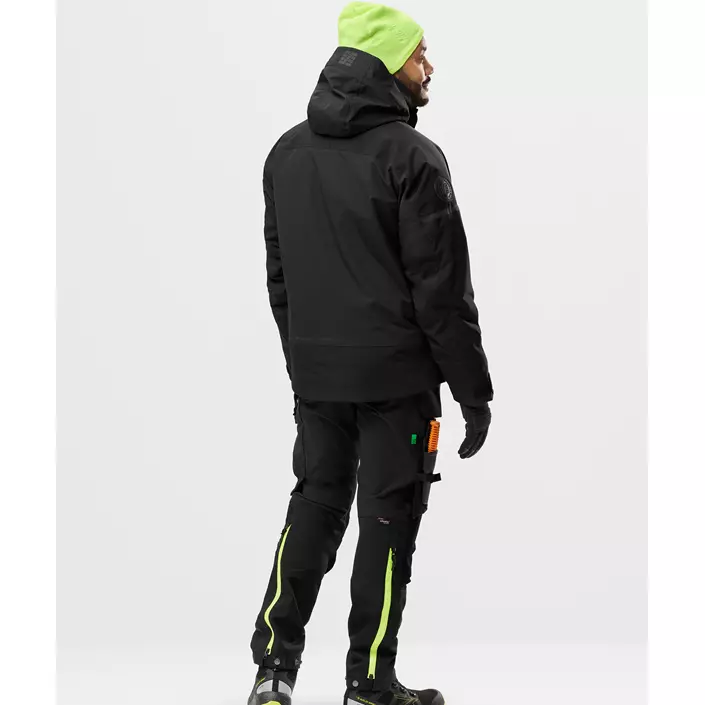 Snickers AllroundWork vinterjakke 1112, Black, large image number 3