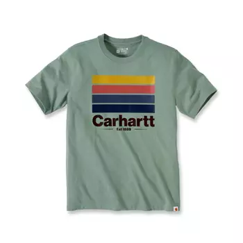 Carhartt Line Graphic T-shirt, Jade Heather