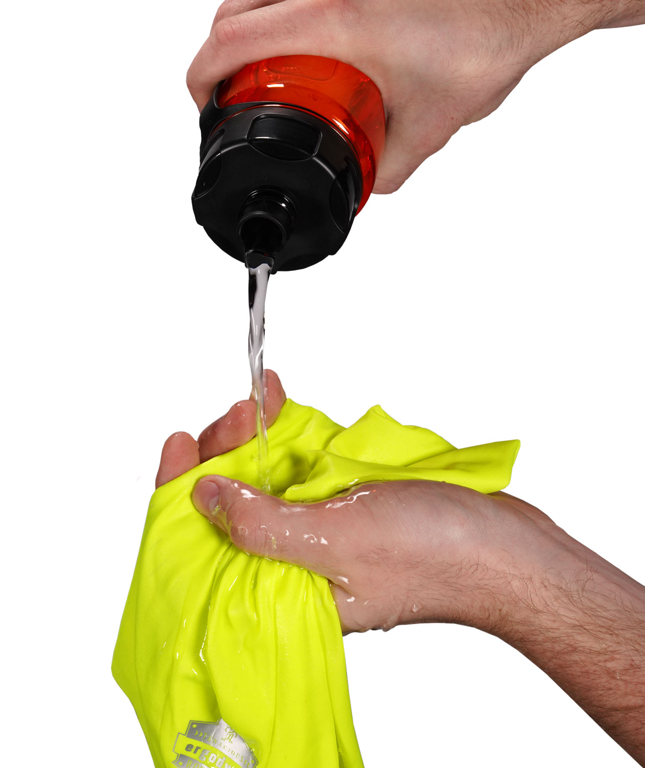 Ergodyne Chill-Its 6487 kyl halsv&auml;rmare, Lime, Lime, large image number 3