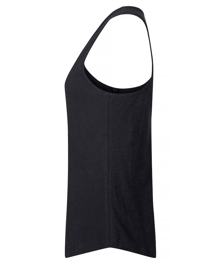 Clique Slub women's Tanktop, Black, large image number 2