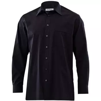 Kümmel George Classic fit poplin shirt, Black