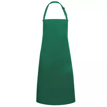 Karlowsky Basic water-repellent bib apron, Forest Green