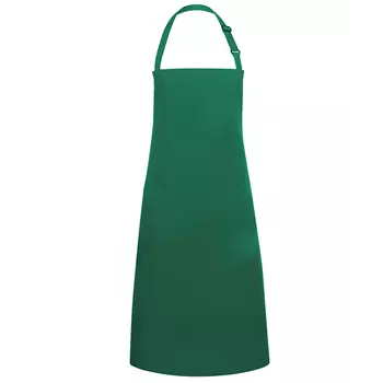 Karlowsky Basic water-repellent bib apron, Forest Green