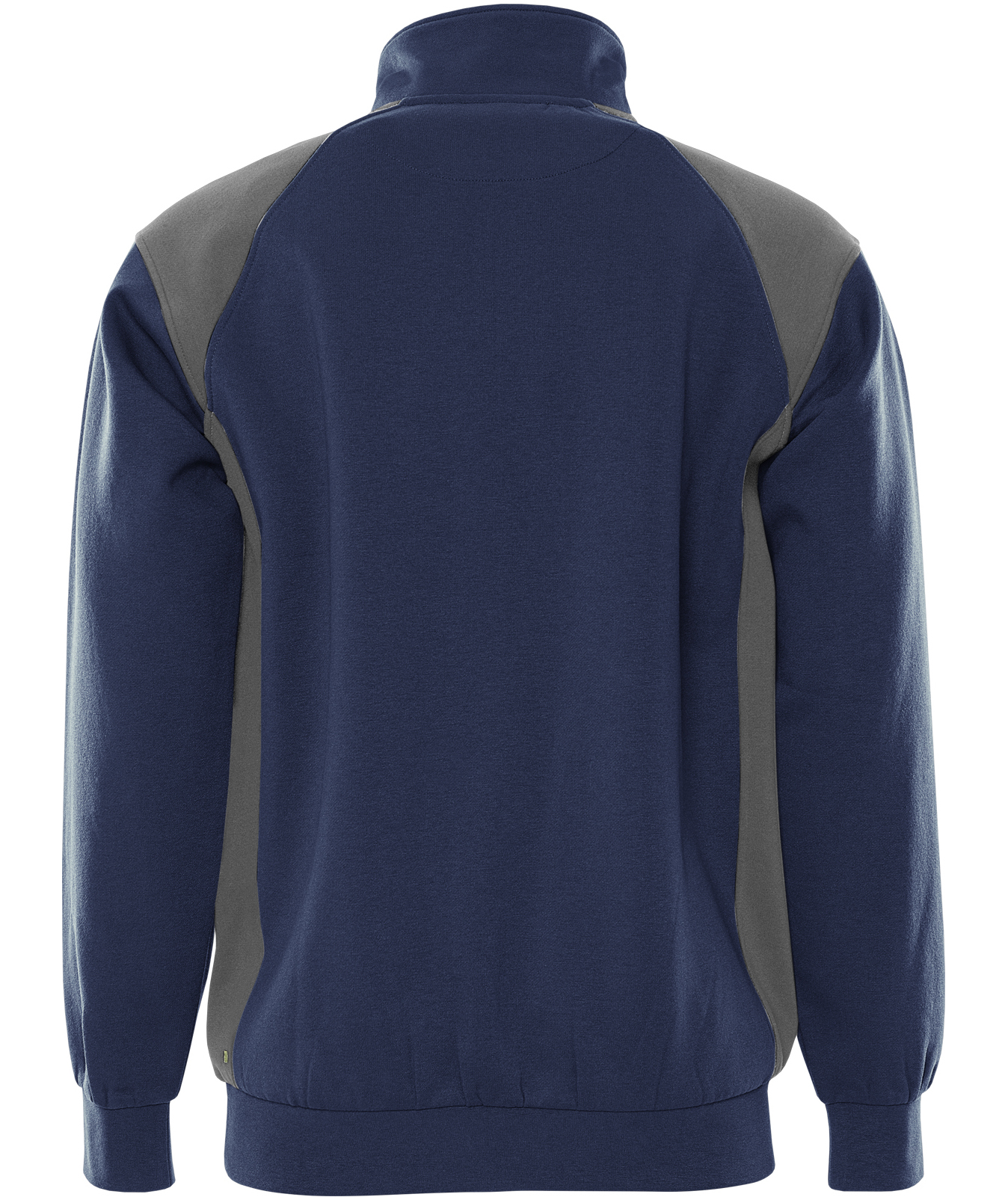 Fristads half zip sweatshirt 7048 GSM, Marine Blue/Grey, large image number 1