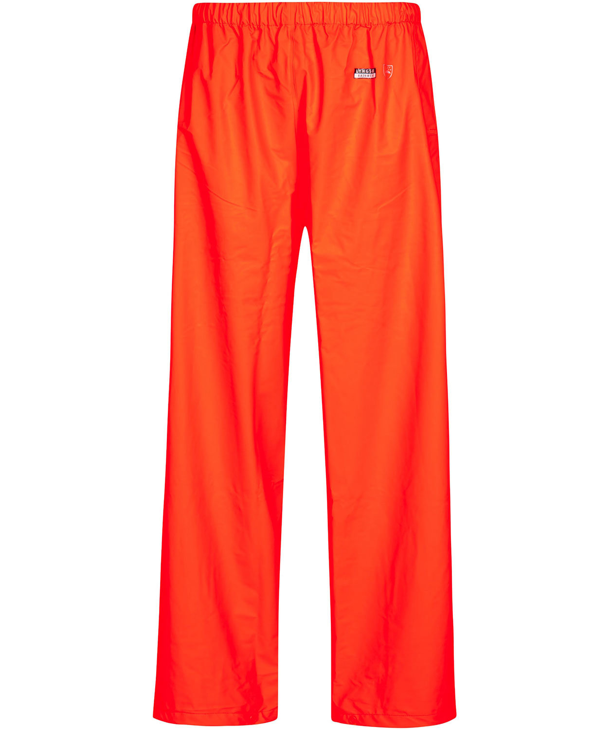 Lyngs&oslash;e PU rain trousers, Hi-vis Orange, Hi-vis Orange, swatch