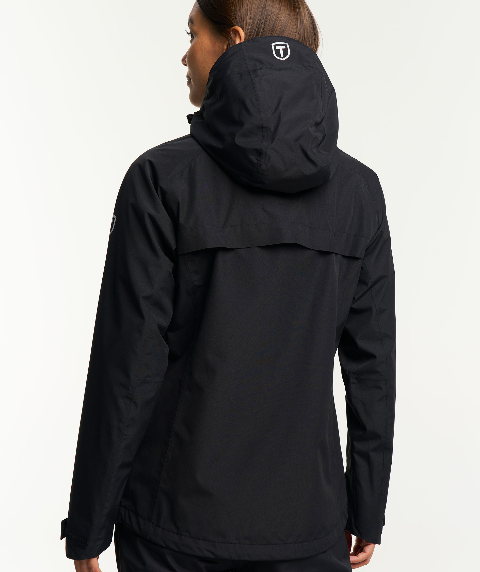 Tenson Westing women's rain jacket, Black, large image number 5