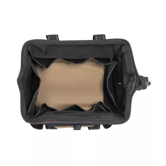 CLC Work Gear 1533 small tool bag, Black/Brown, Black/Brown, large image number 2