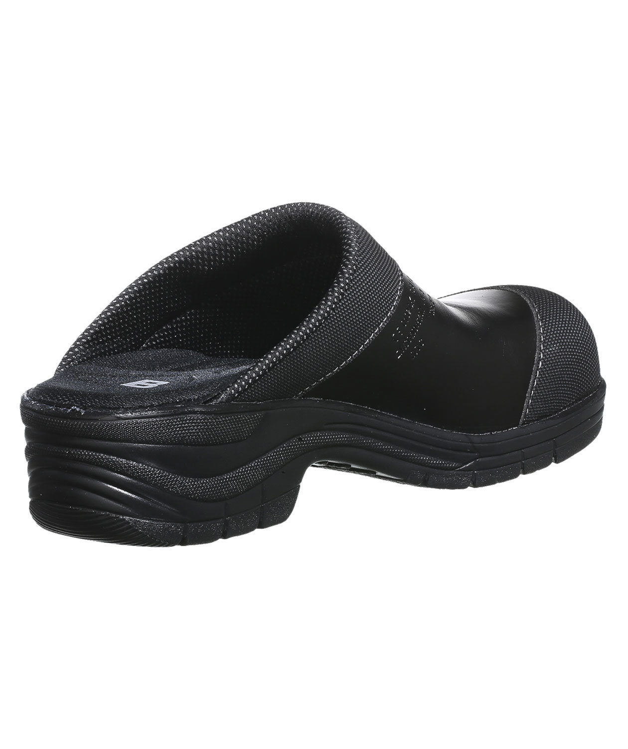 Bjerregaard 9910 safety clogs without heel cover SB, Black