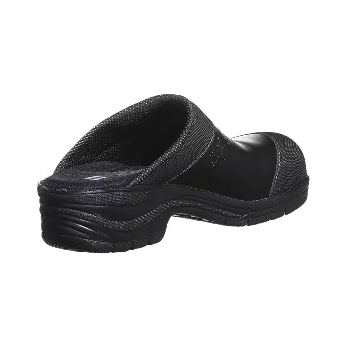 Bjerregaard 9910 safety clogs without heel cover SB, Black, large image number 1