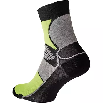 Cerva Knoxfield Basic socks, Black/Yellow