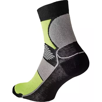Cerva Knoxfield Basic socks, Black/Yellow
