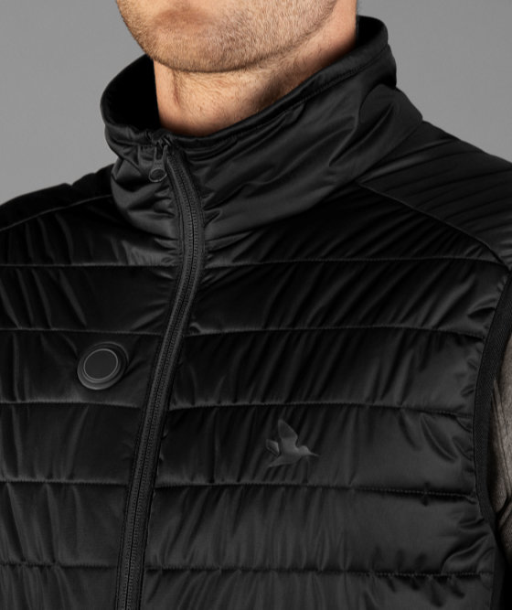 Seeland Heat waistcoat, Black, large image number 3