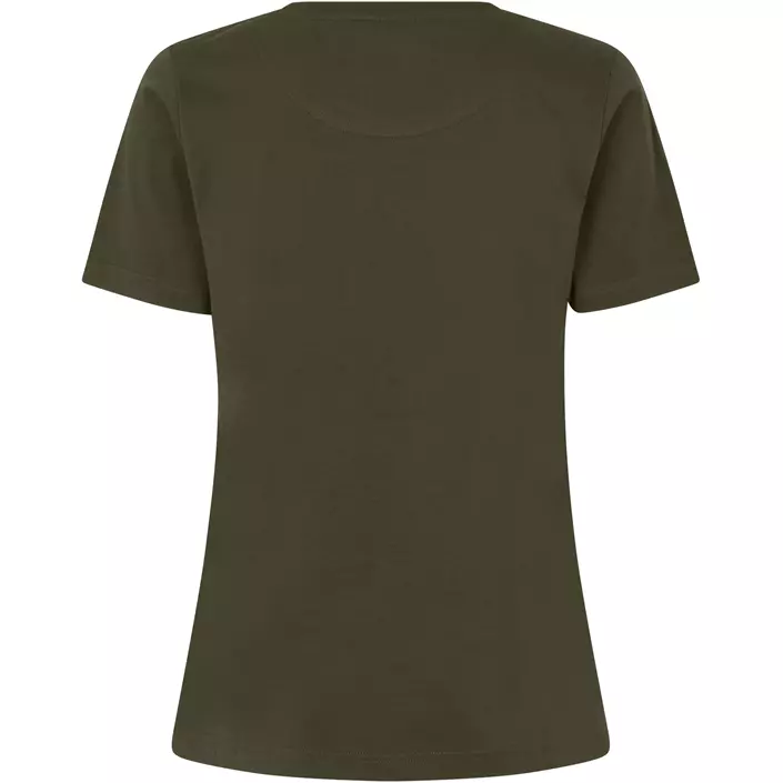 ID T-Time dame T-shirt, Oliven, large image number 1
