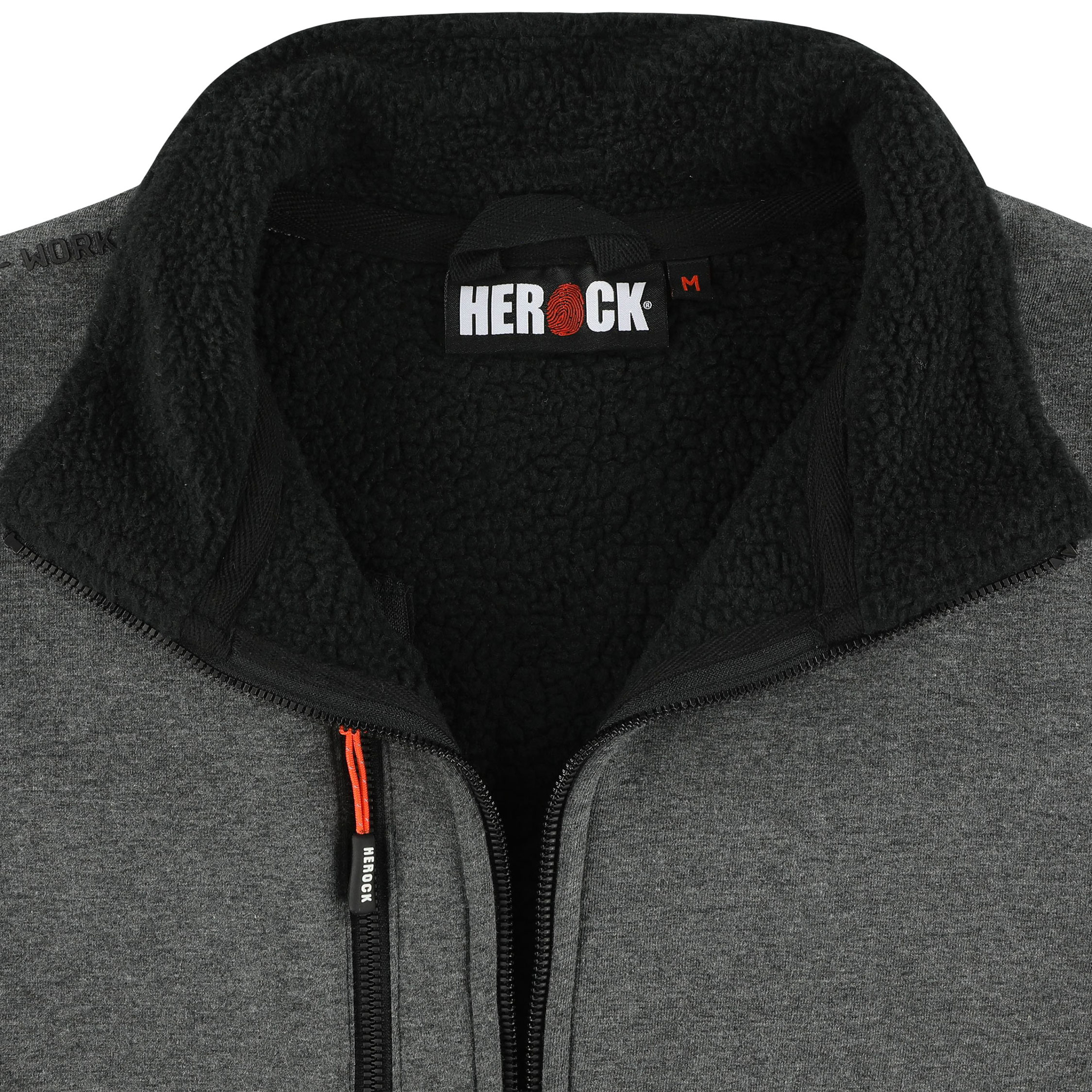 HEROCK Otar cardigan, Dark Heather Grey, large image number 4