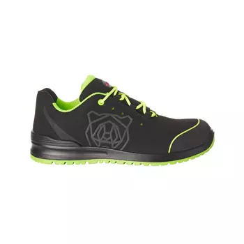 Mascot Classic safety shoes S1P, Black/Lime Green
