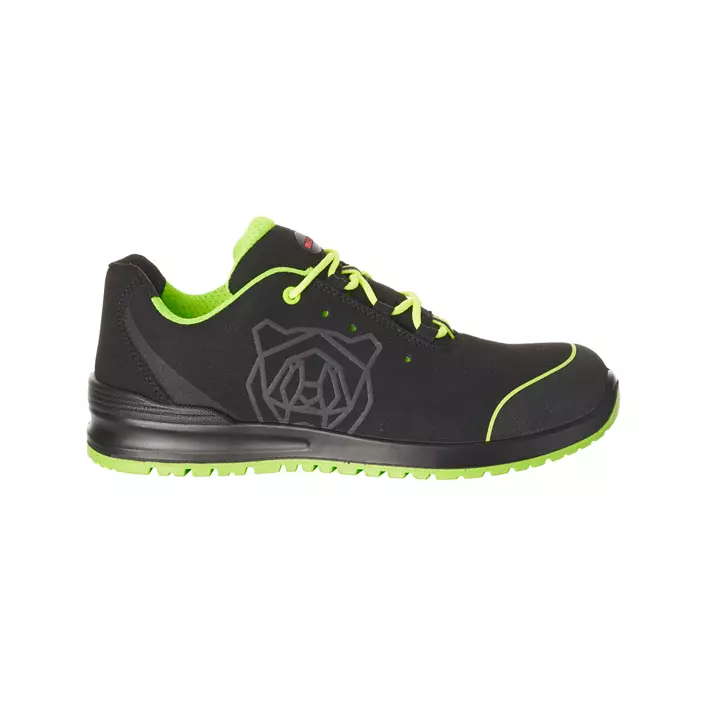 Mascot Classic safety shoes S1P, Black/Lime Green, large image number 1