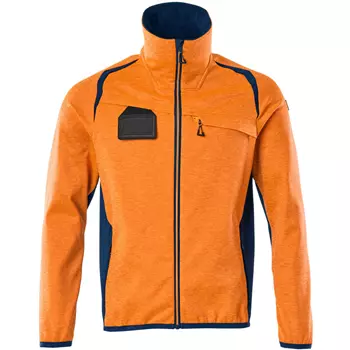 Mascot Accelerate Safe fleece sweater, Hi-Vis Orange/Dark Petroleum
