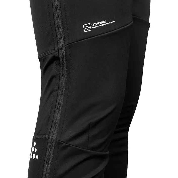 Craft Nordic Ski Club Pants, Black, large image number 1