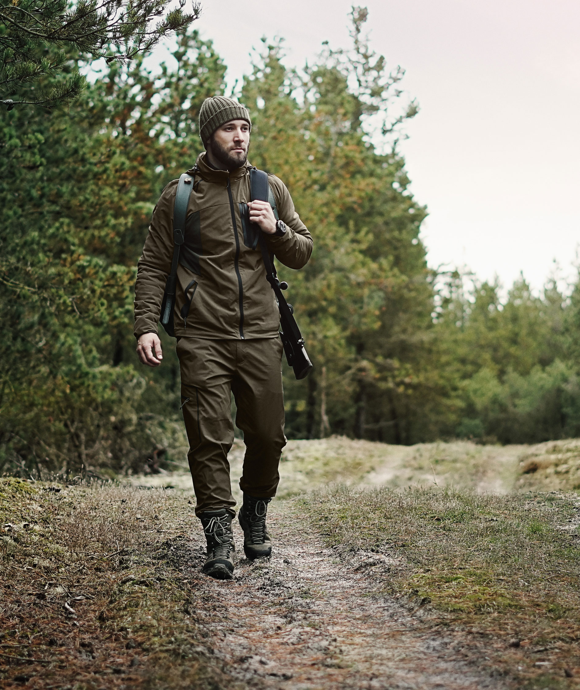 Seeland Hawker Trek jacka, Pine green, large image number 4