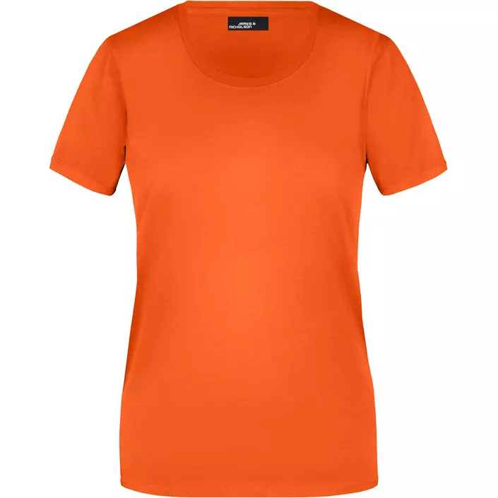 James & Nicholson Basic-T dame T-shirt, Dark-orange, large image number 0