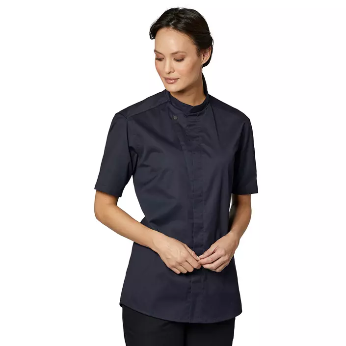 Kentaur short-sleeved  chefs-/server jacket, Dark Marine Blue, large image number 1