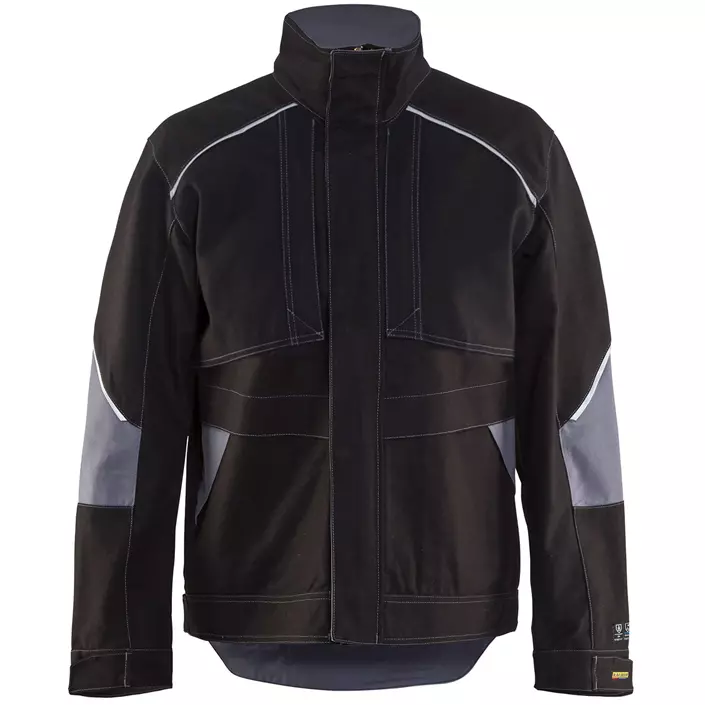 Blåkläder Anti-Flame jacket, Black/Grey, large image number 0