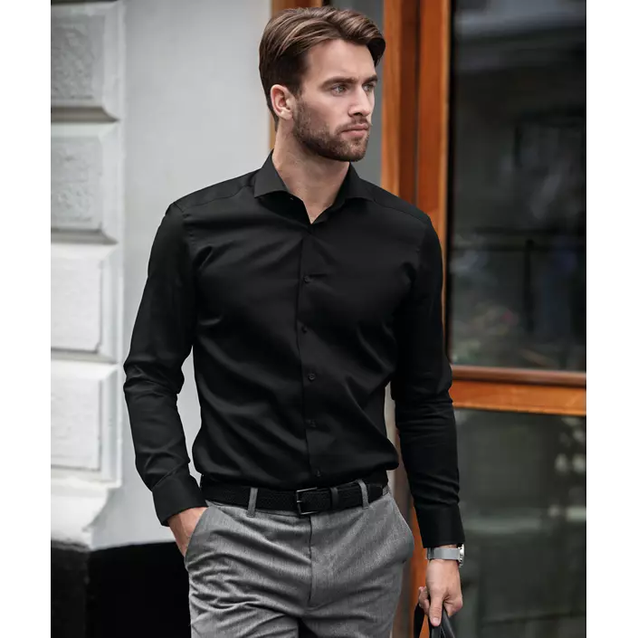 Nimbus Portland Slim fit shirt, Black, large image number 1
