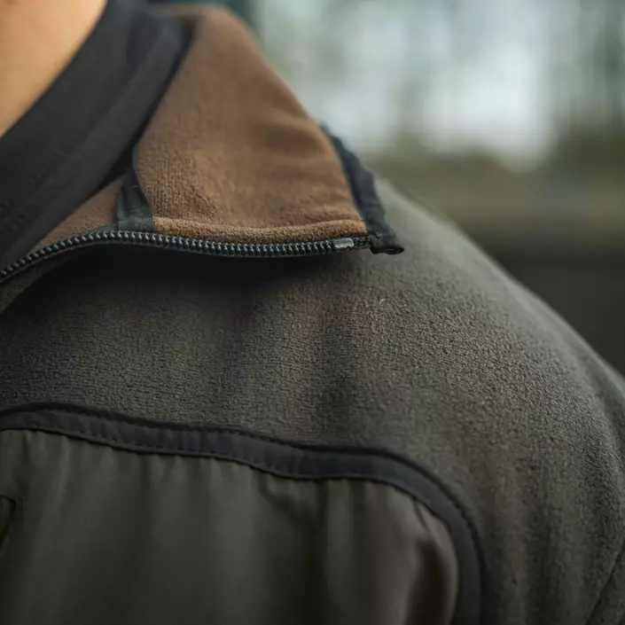 Seeland Rogue Solid Fleece Wendejacke, Grizzly Brown/Demitasse Brown, large image number 5