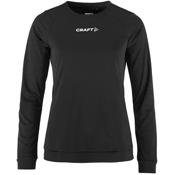 Craft Rush 2.0 women's long-sleeved T-shirt, Black