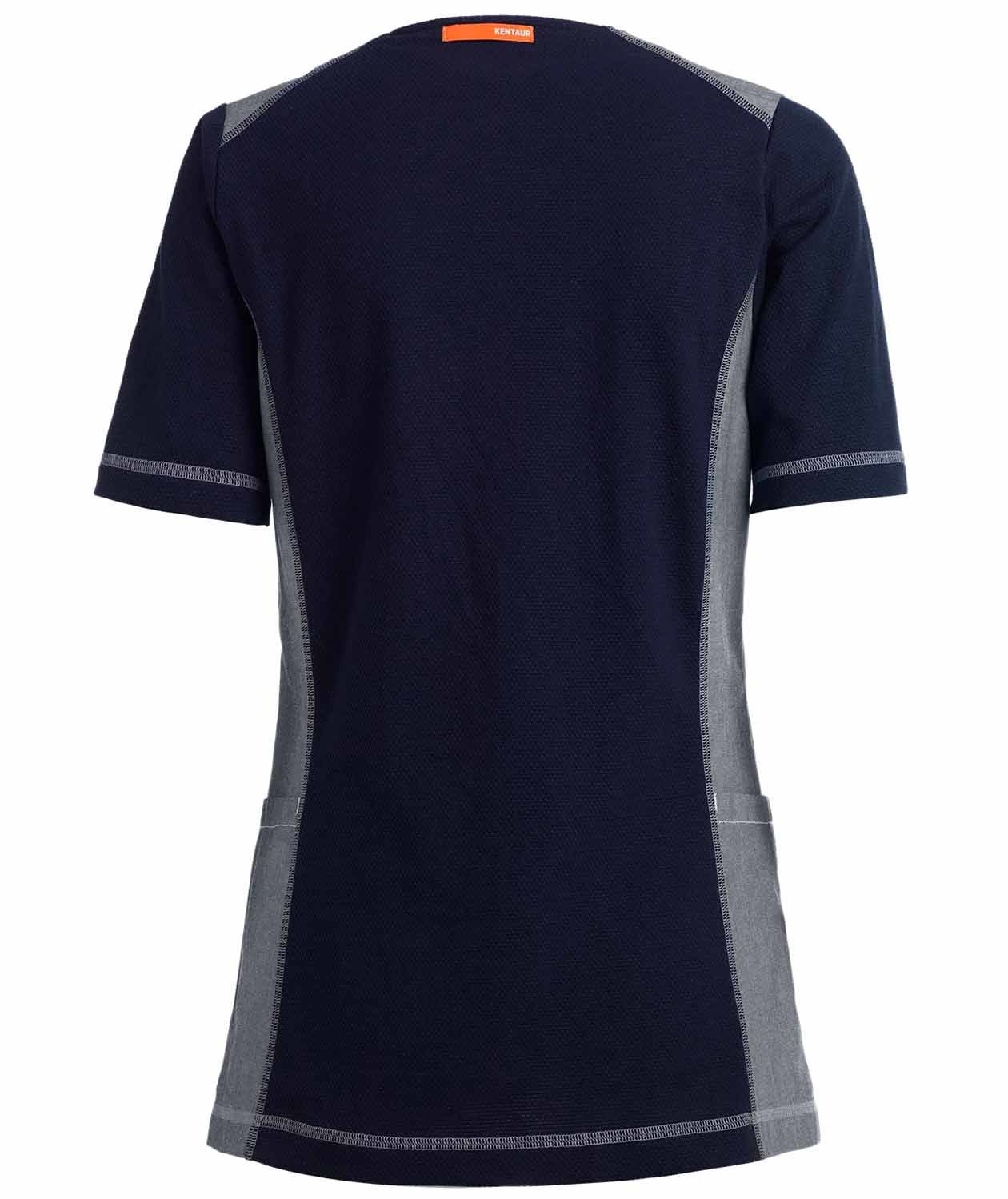 Kentaur women's smock, Navy/Grey, large image number 2