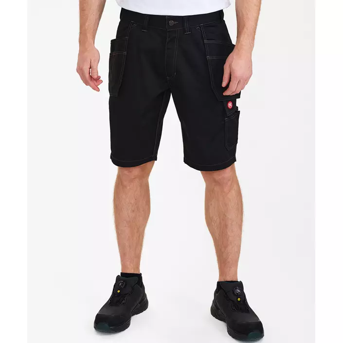 Engel Combat håndværkershorts, Sort, large image number 3