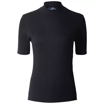 CC55 Paris dame T-shirt with turtleneck, Black