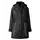 Xplor Care women's zip-in shell jacket, Black, Black, swatch