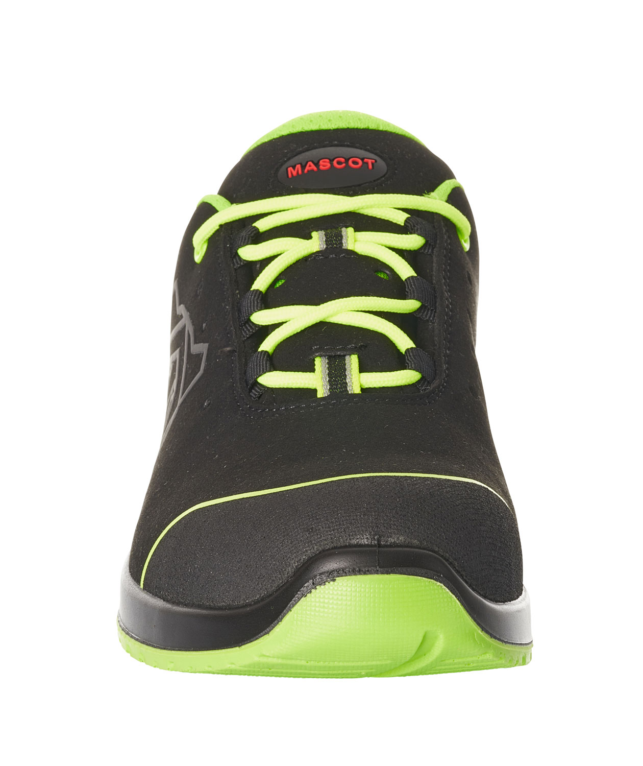 Mascot Classic sikkerhedssko S1P, Sort/Limegr&oslash;n, large image number 3