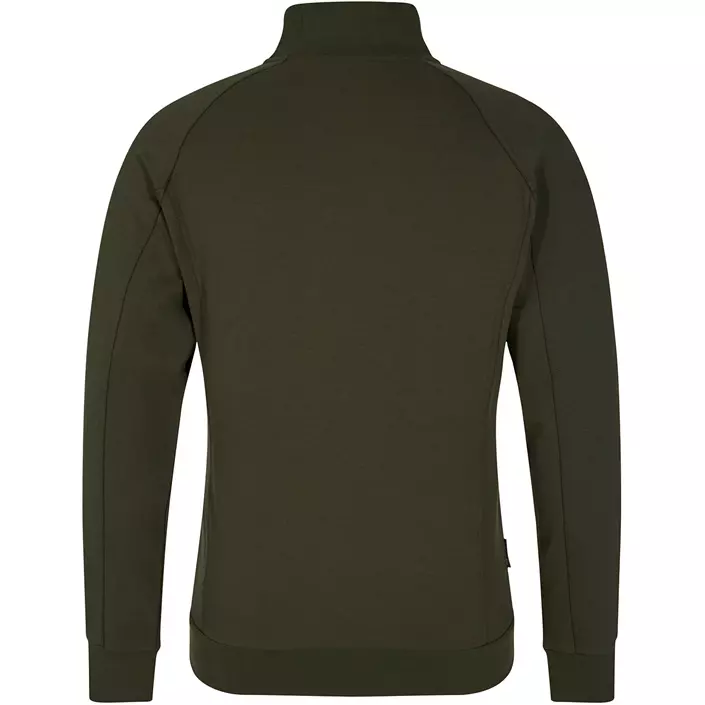 Engel X-treme sweat cardigan, Forest green, large image number 1