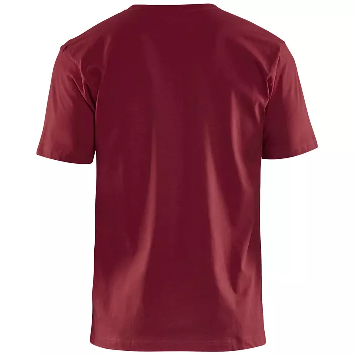 Blåkläder T-shirt, Burgundy, large image number 1