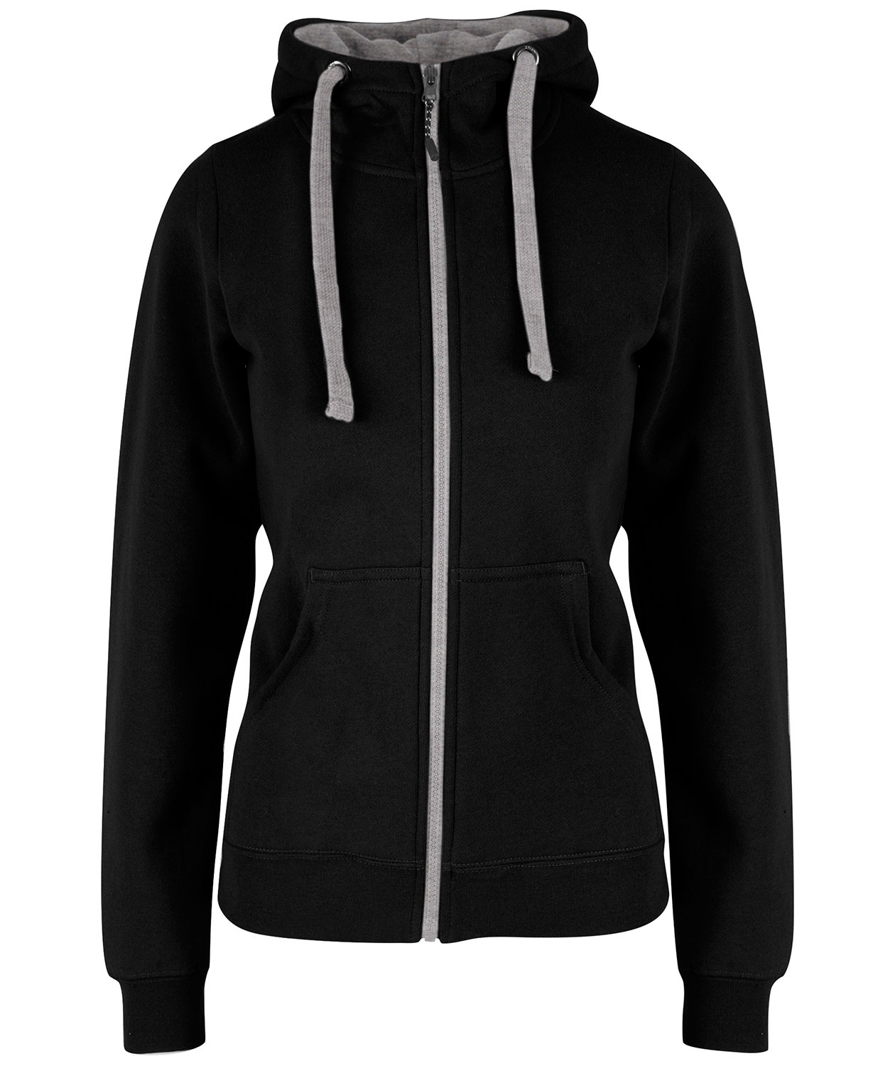 Sort/Gr&aring; melange