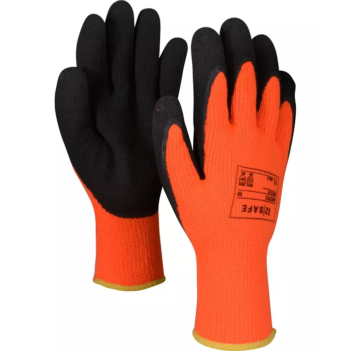 OX-ON InSafe Arctic work gloves, Black/Orange, large image number 0