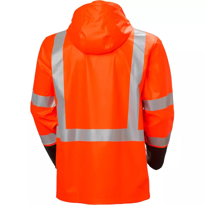 Helly Hansen Addvis regnjacka, Varsel Orange/Ebony, large image number 2