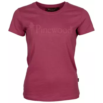 Pinewood Outdoor Life dame T-shirt, Raspberry Pink