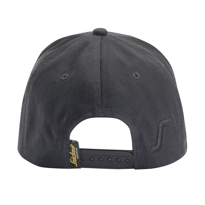 Snickers logo cap, Steel Grey/Black, Steel Grey/Black, large image number 1