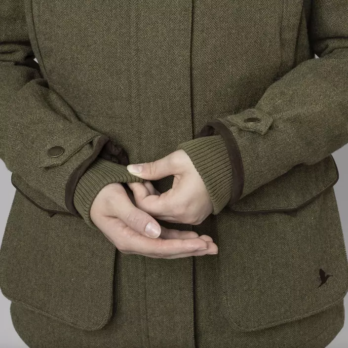 Seeland Hillside Harriet parkas med ull dam, Moss green, large image number 17