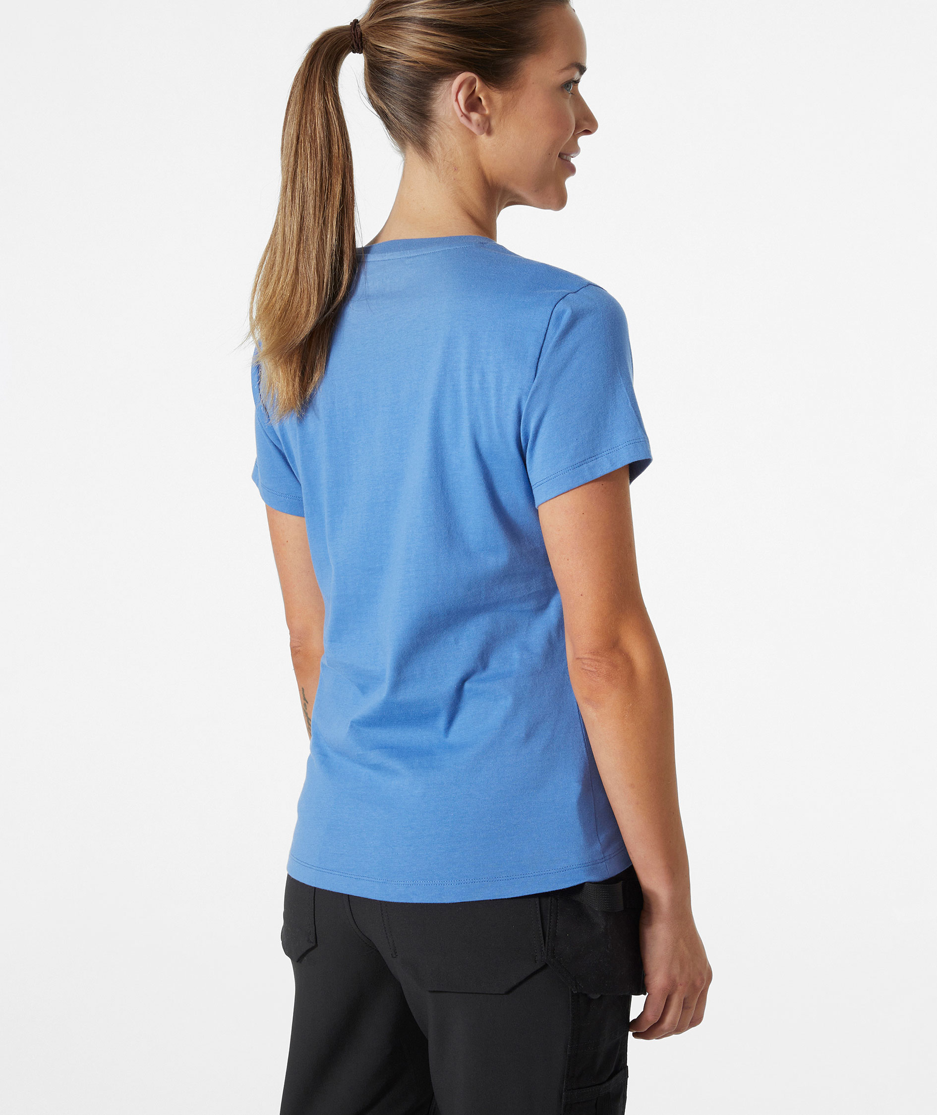 Helly Hansen Classic T-shirt dam, Stone Blue, large image number 3