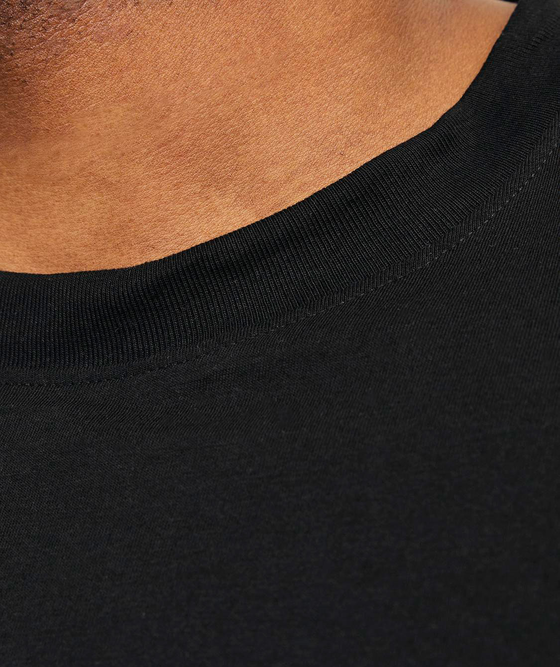 Jack & Jones Plus JJEBRADLEY T-shirt, Black, large image number 3